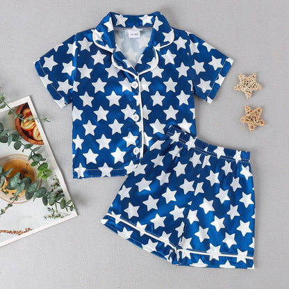 usa kids pajamas - basil boutique