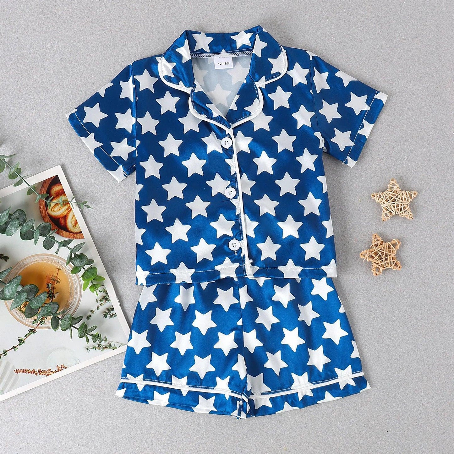 usa kids pajamas - basil boutique