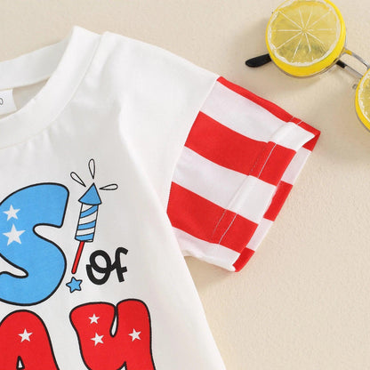 usa of yay onesie - basil boutique