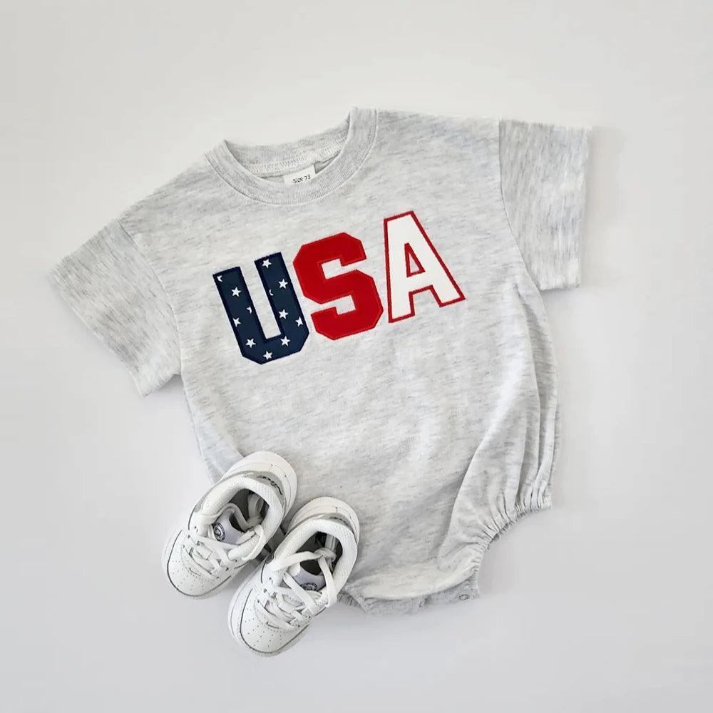 usa onesies - basil boutique