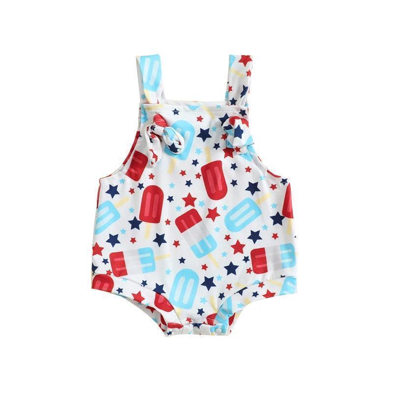 usa popsicle onesie - basil boutique