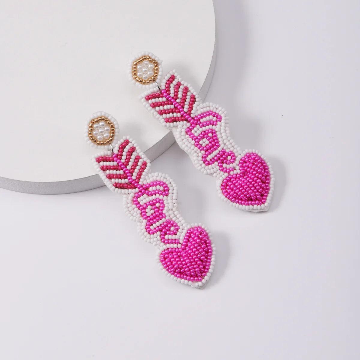 valentine's day earrings - basil boutique