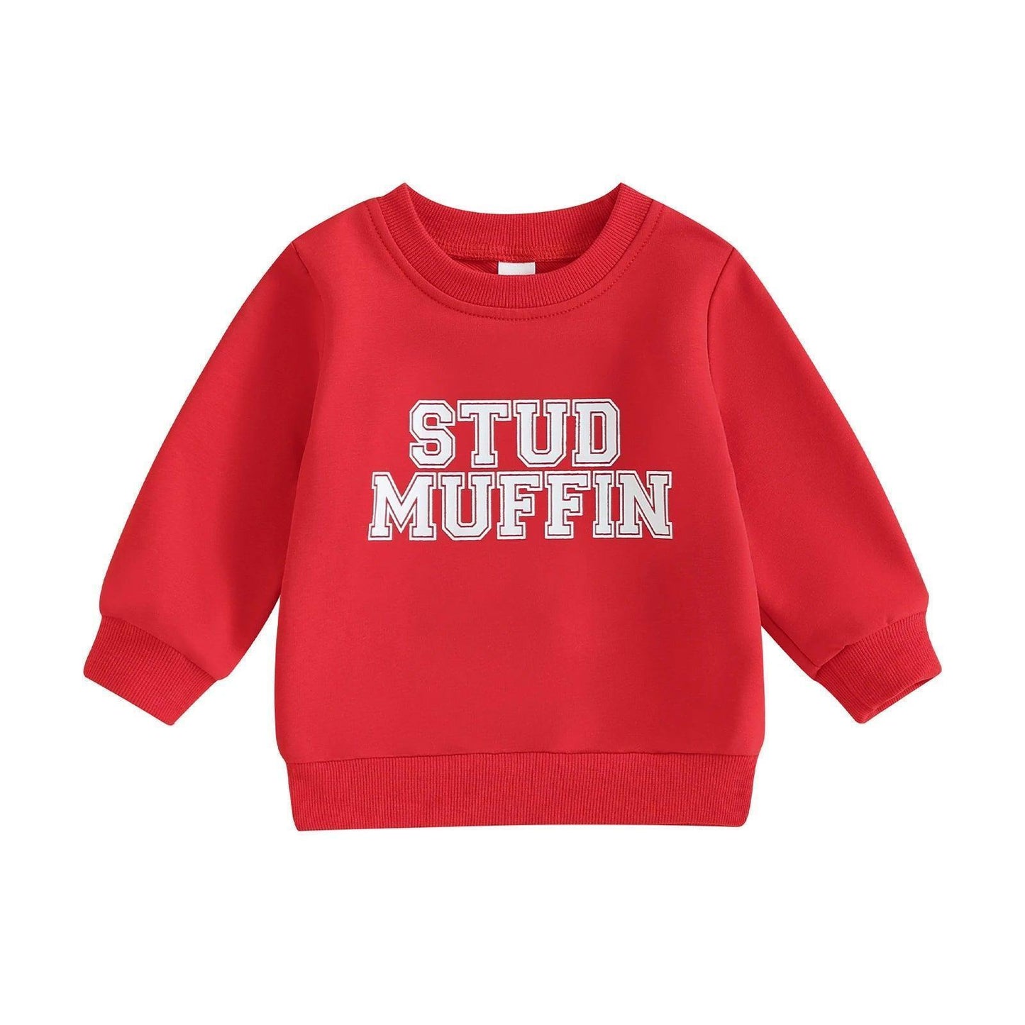 valentine's day matching kids crew sweatshirts - basil boutique