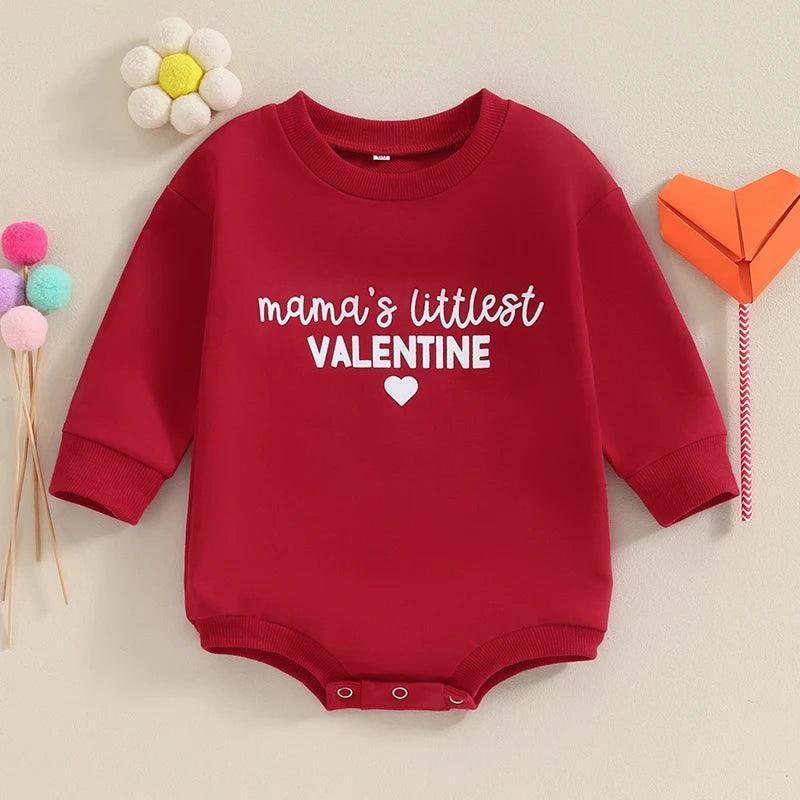 valentine's day onesies - basil boutique