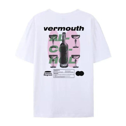 vermouth cocktail t-shirt - basil boutique