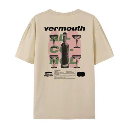 vermouth cocktail t-shirt - basil boutique