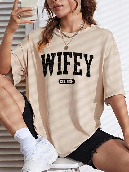 wifey est. 2024 t-shirt - basil boutique