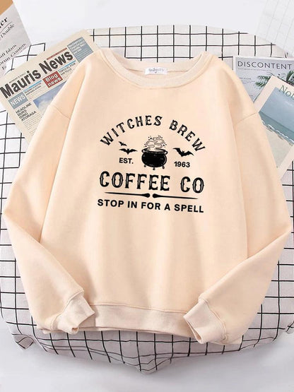 witches brew crew sweatshirt - basil boutique