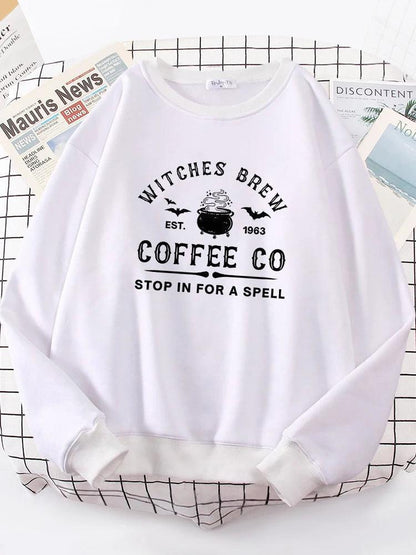 witches brew crew sweatshirt - basil boutique