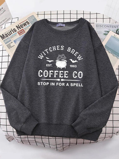 witches brew crew sweatshirt - basil boutique