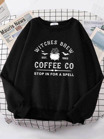 witches brew crew sweatshirt - basil boutique