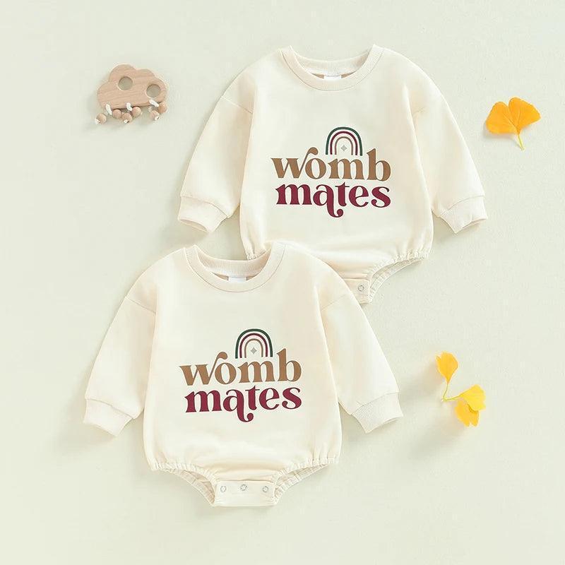 womb mates onesie - basil boutique