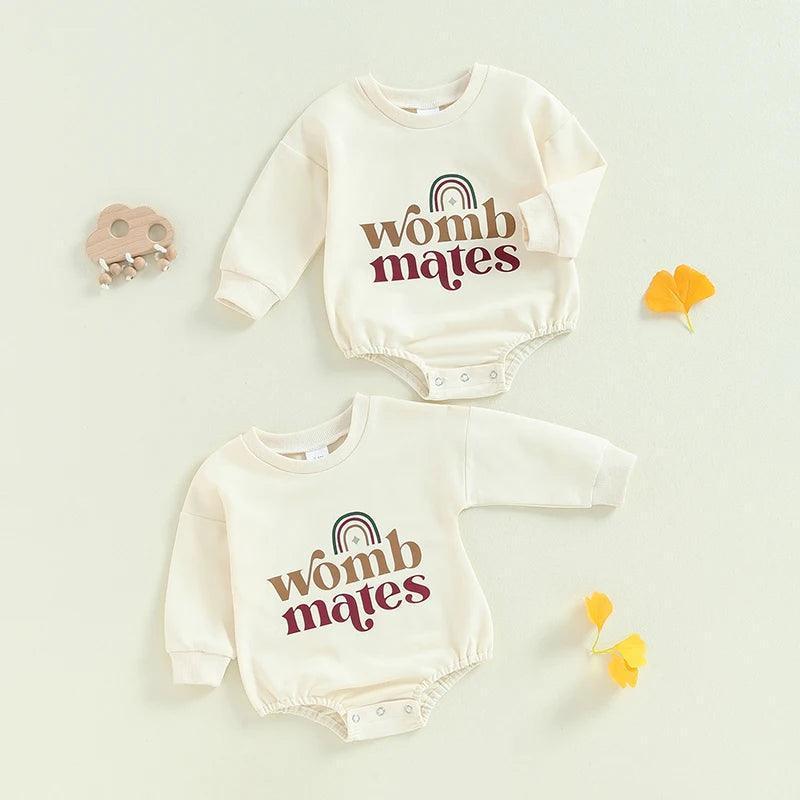 womb mates onesie - basil boutique