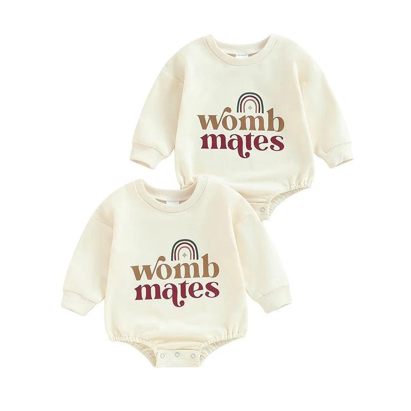 womb mates onesie - basil boutique