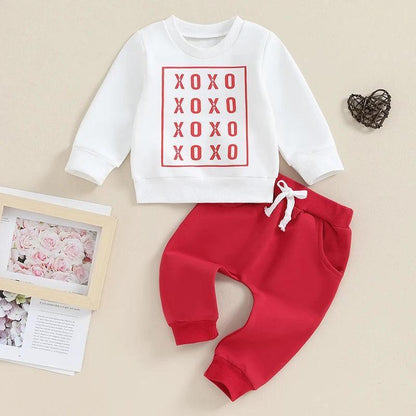 xoxo kids outfit - basil boutique