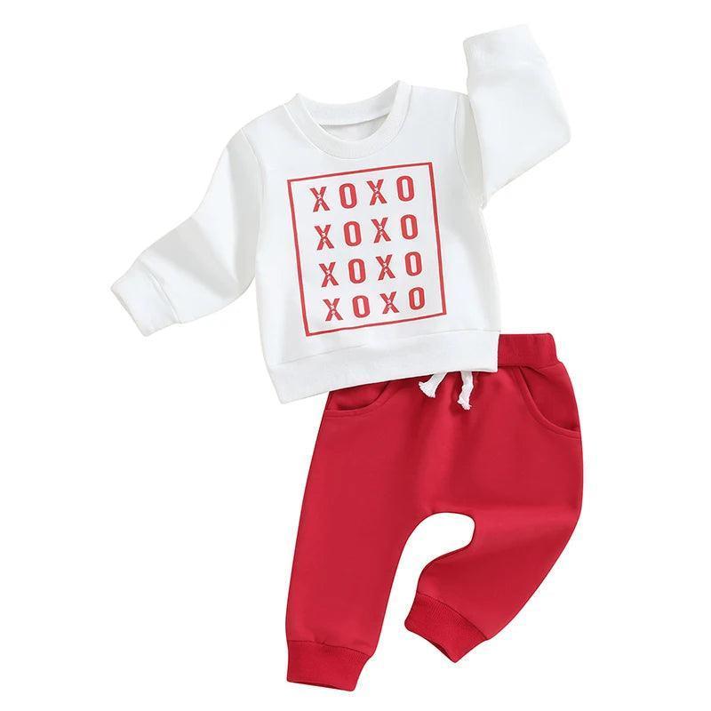 xoxo kids outfit - basil boutique