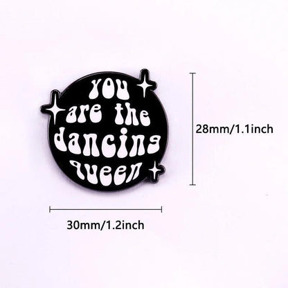 you are the dancing queen pin - basil boutique