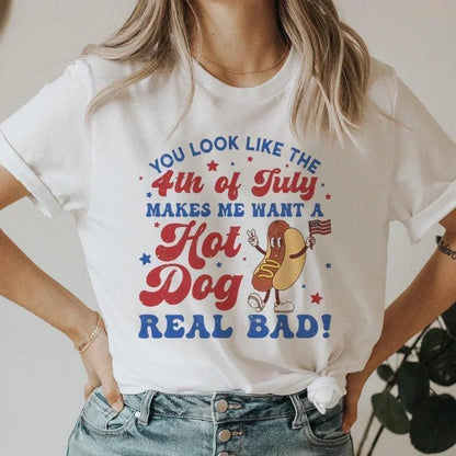 you look like the 4th of july t-shirt - basil boutique