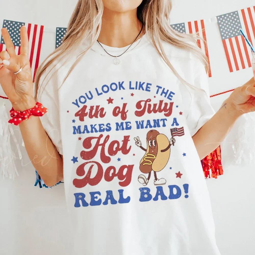 you look like the 4th of july t-shirt - basil boutique