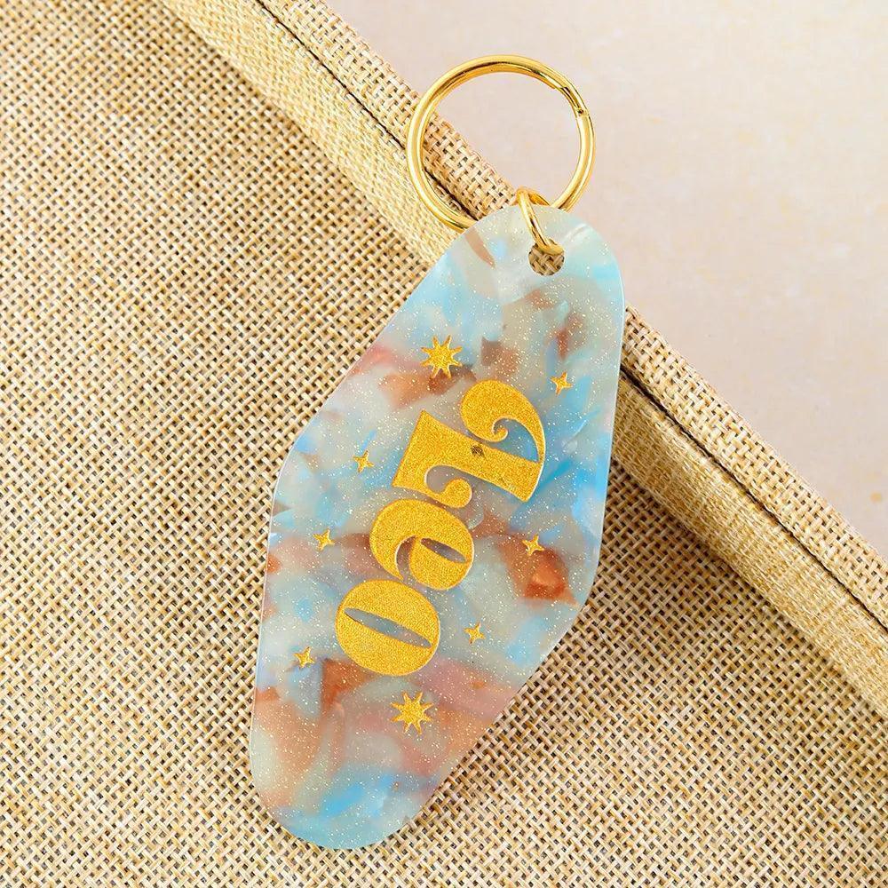 zodiac keychain - basil boutique